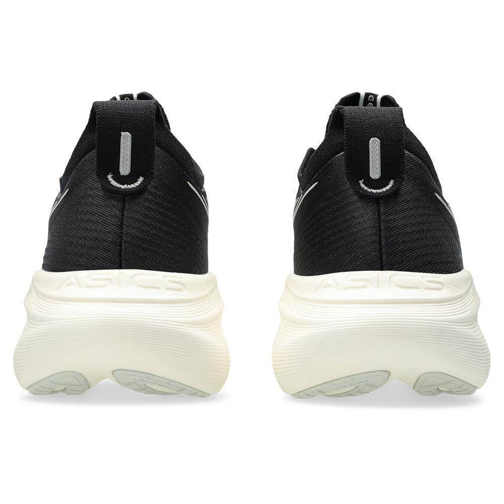 Men's GEL - Nimbus 27 Running Shoes Black and Lake Grey - Bell Racket Store