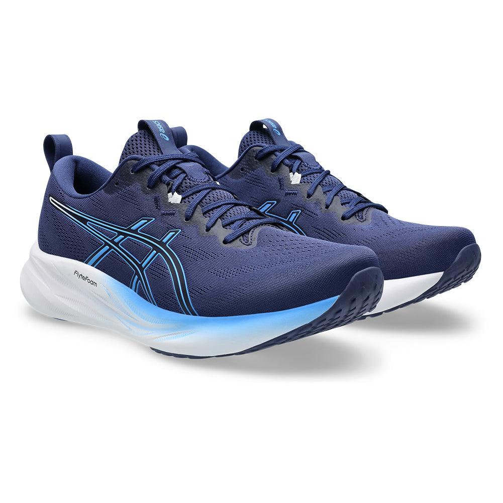 Men's GEL - Pulse 16 Running Shoes Indigo Blue and Coast - Bell Racket Store