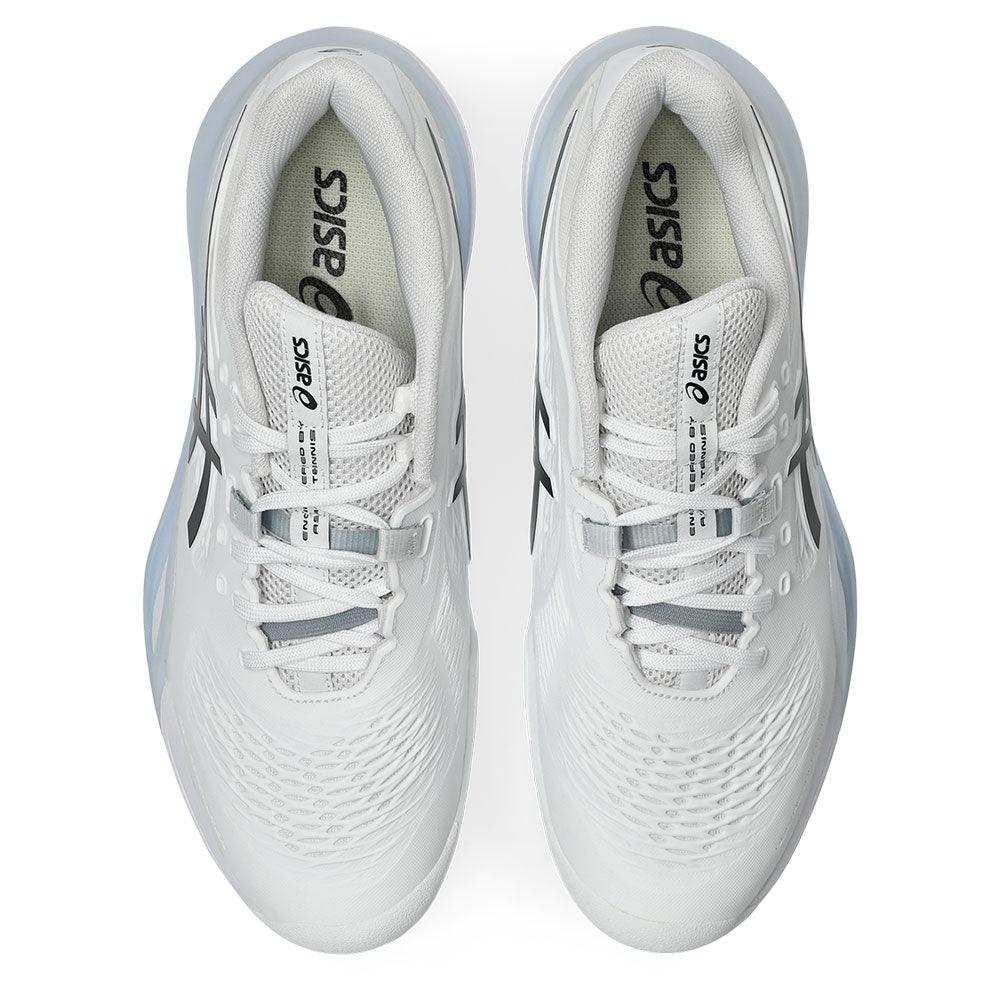 Men's GEL - Resolution X Clay Tennis Shoes White and Black - Bell Racket Store