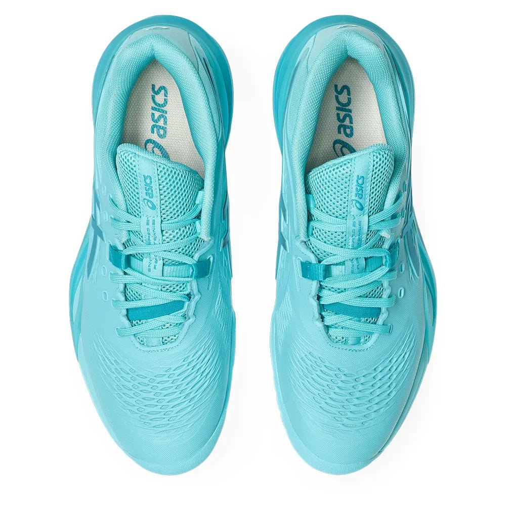 Men's GEL - Resolution X Tennis Shoes Ice Mint and Lagoon - Bell Racket Store