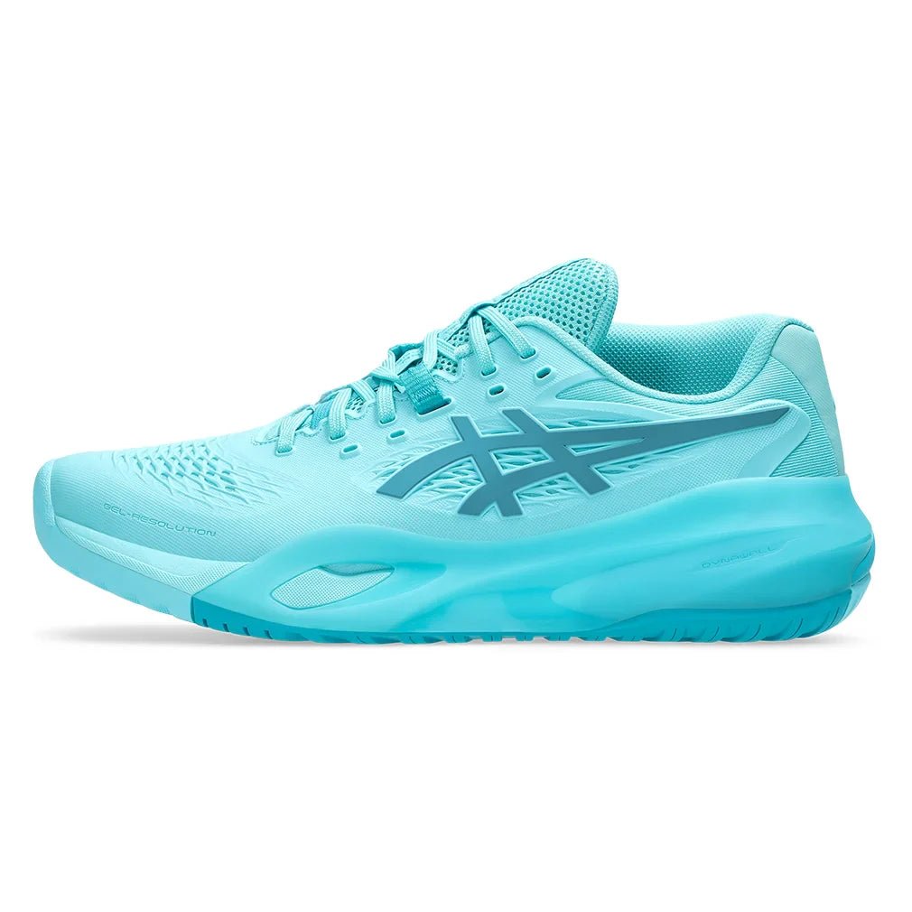 Men's GEL - Resolution X Tennis Shoes Ice Mint and Lagoon - Bell Racket Store