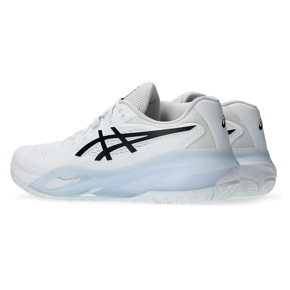Men's GEL - Resolution X Tennis Shoes White and Black - Bell Racket Store