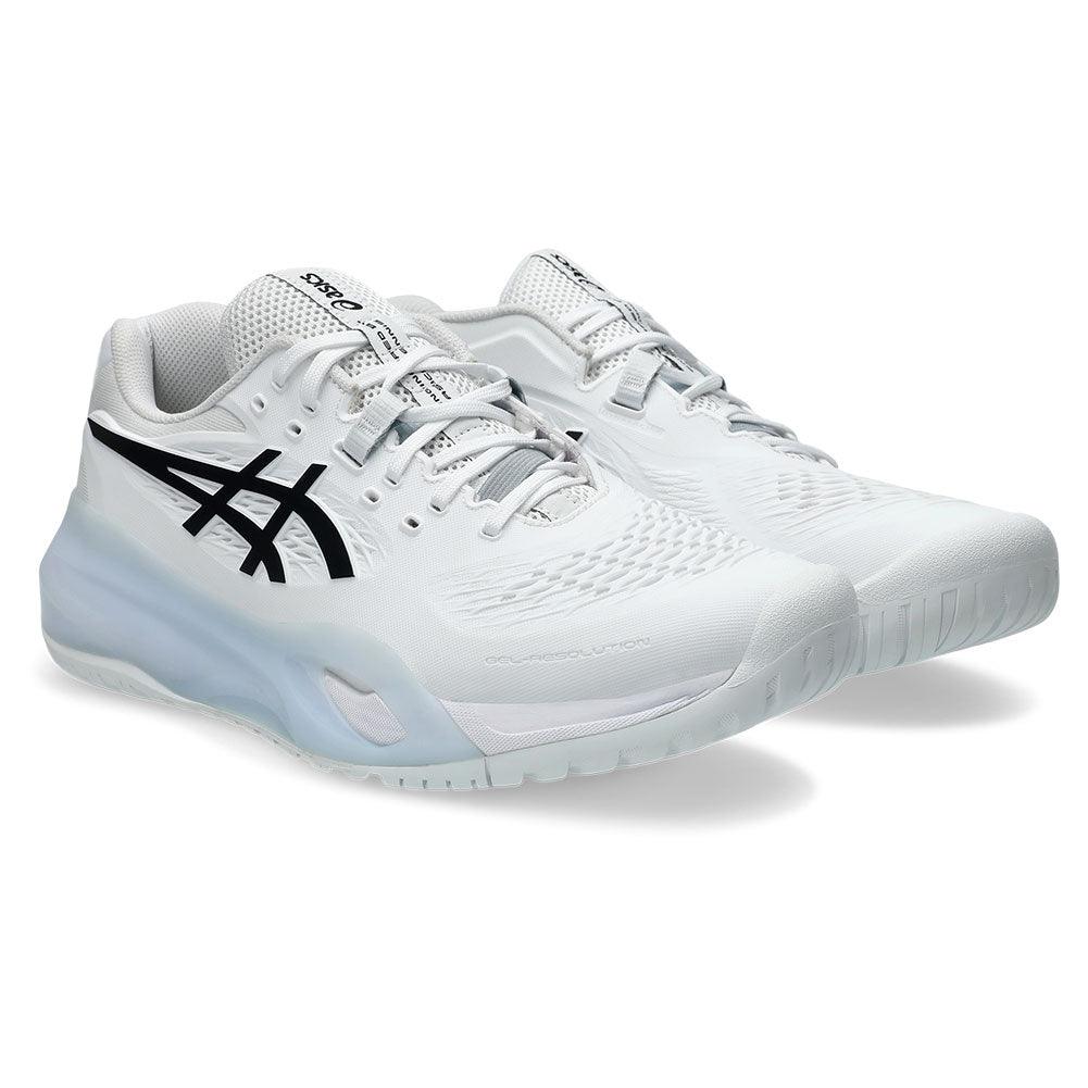 Men's GEL - Resolution X Tennis Shoes White and Black - Bell Racket Store