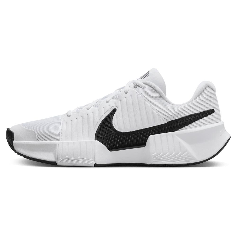 Men's GP Challenge Pro Tennis Shoes White and Black - Bell Racket Store