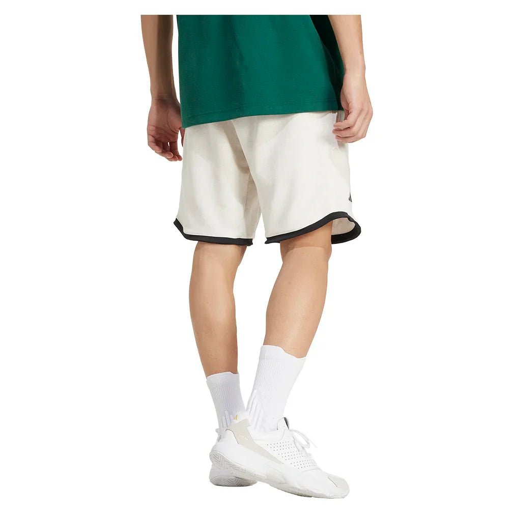Men's Heritage 9 inch Tennis Shorts Chalk White - Bell Racket Store