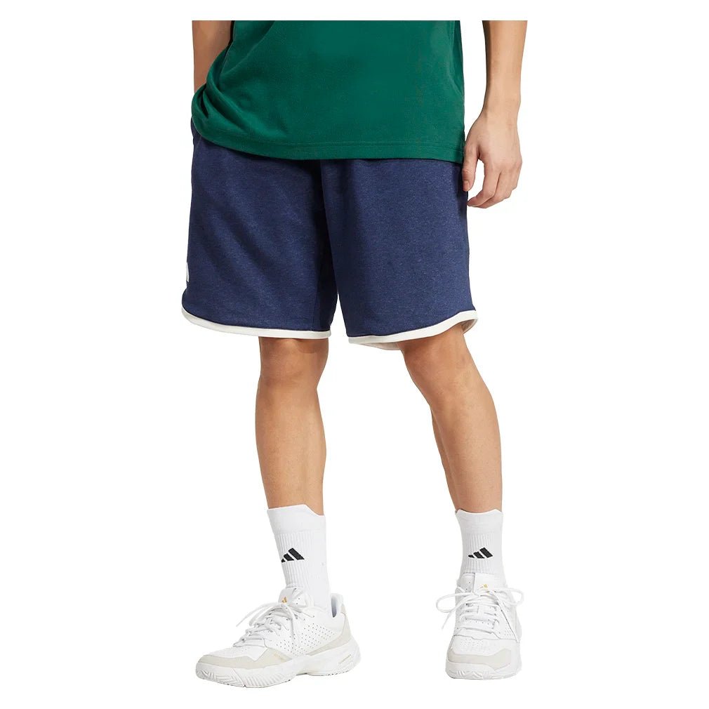 Men's Heritage 9 inch Tennis Shorts Dark Blue - Bell Racket Store