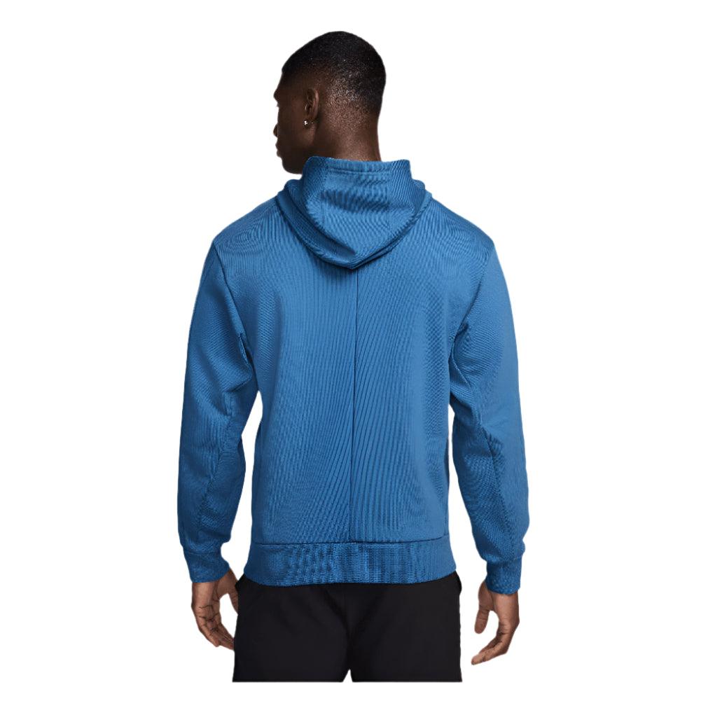 Men's Heritage Dri - FIT Fleece Tennis Hoodie Star Blue and Psychic Blue - Bell Racket Store