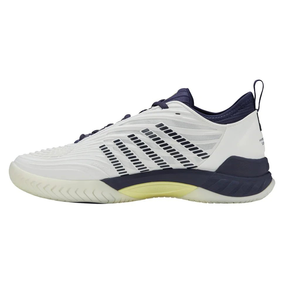 Men's Hypercourt Supreme 2 Tennis Shoes Blanc de Blanc and Naval Academy - Bell Racket Store