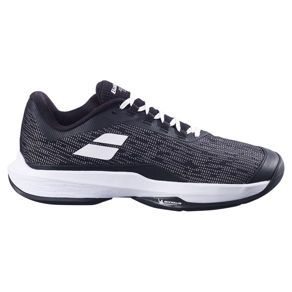 Men's Jet Tere 2 Tennis Shoes Black and White - Bell Racket Store