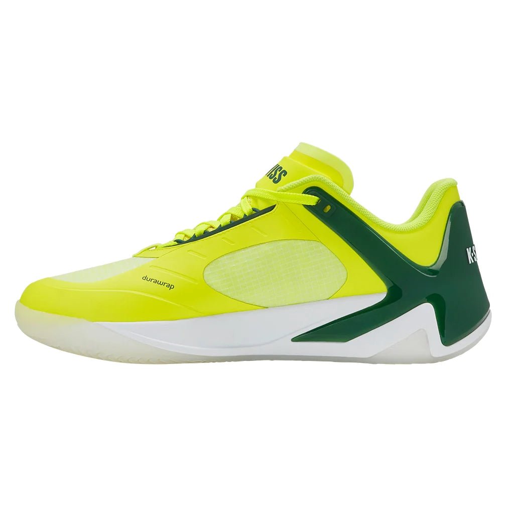 Men's K - Frame Pickleball Shoes Neon Lime and Eden - Bell Racket Store