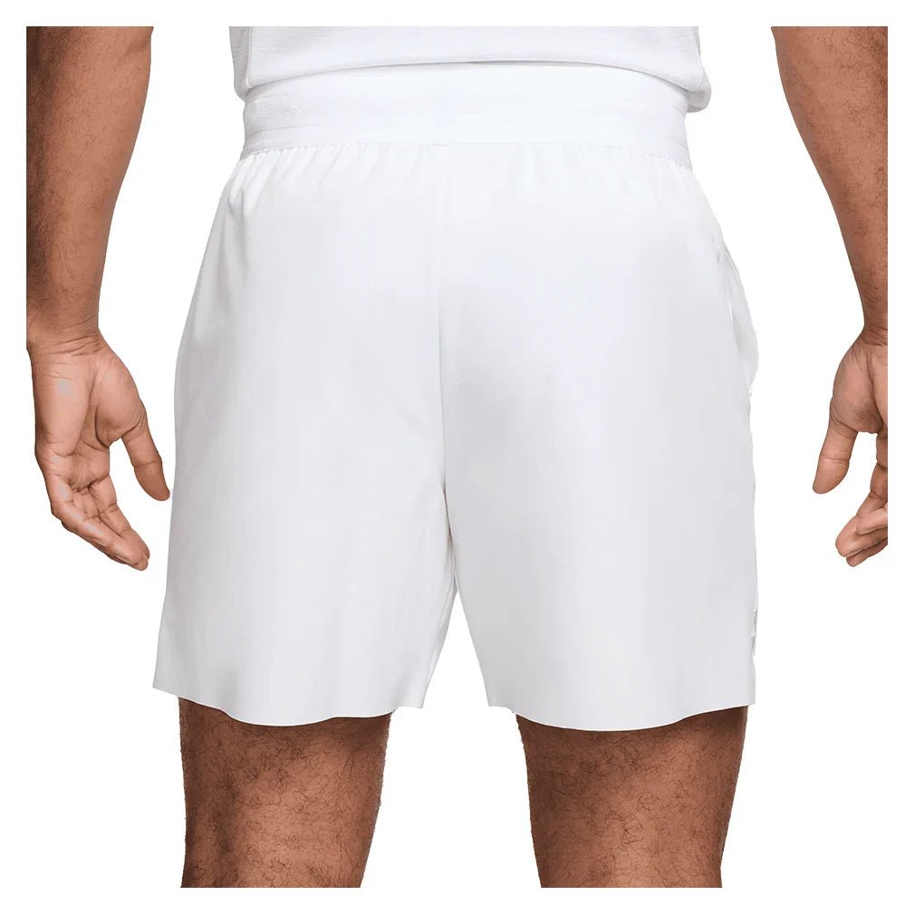 Men's London Court Dri - FIT Slam 7 Inch Tennis Short White - Bell Racket Store