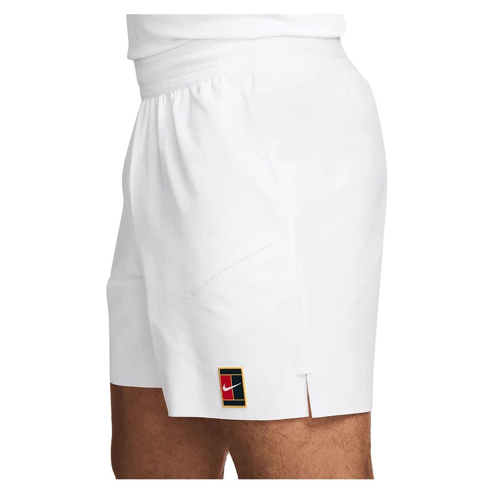 Men's London Court Dri - FIT Slam 7 Inch Tennis Short White - Bell Racket Store