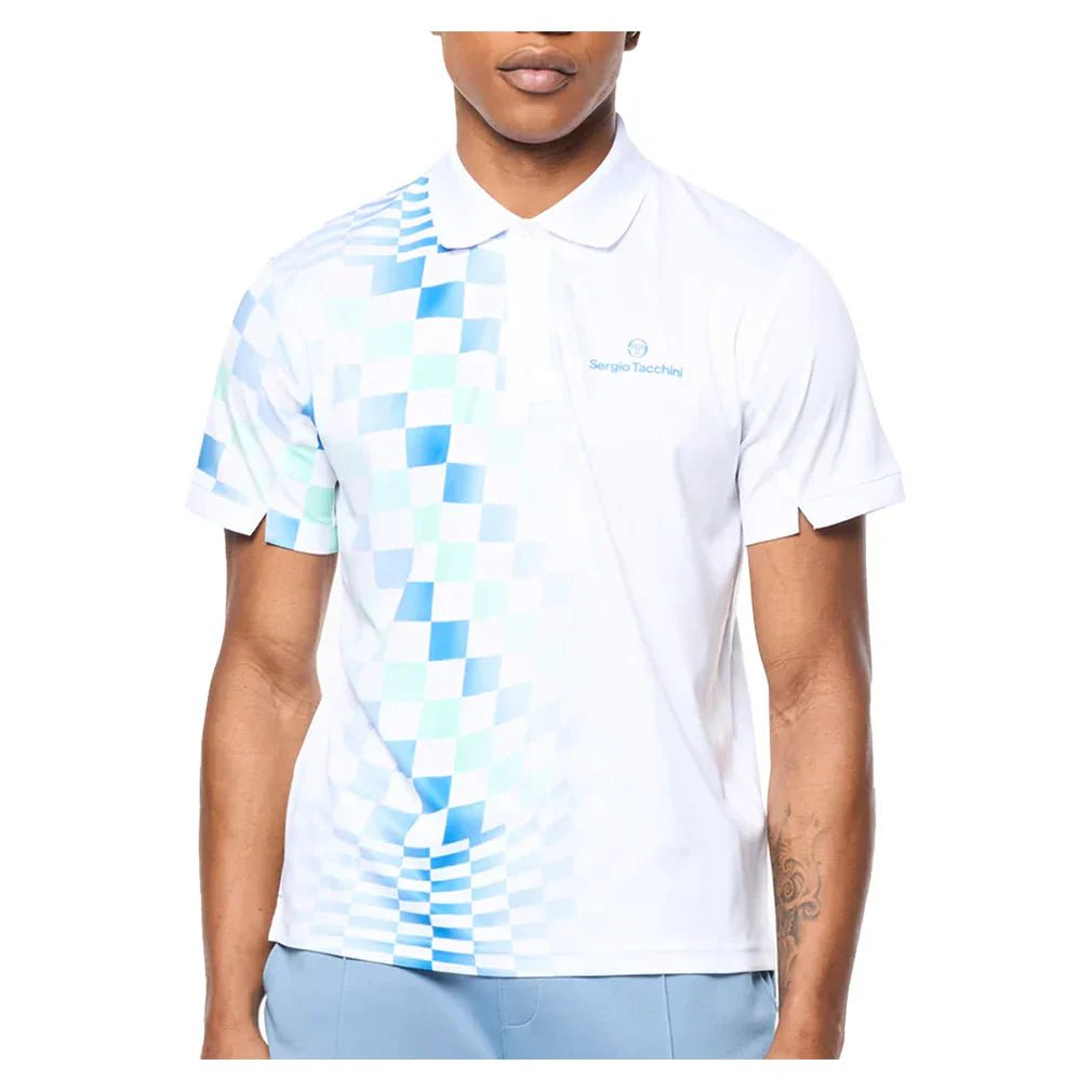 Men's Luca Pique Tennis Polo - Bell Racket Store