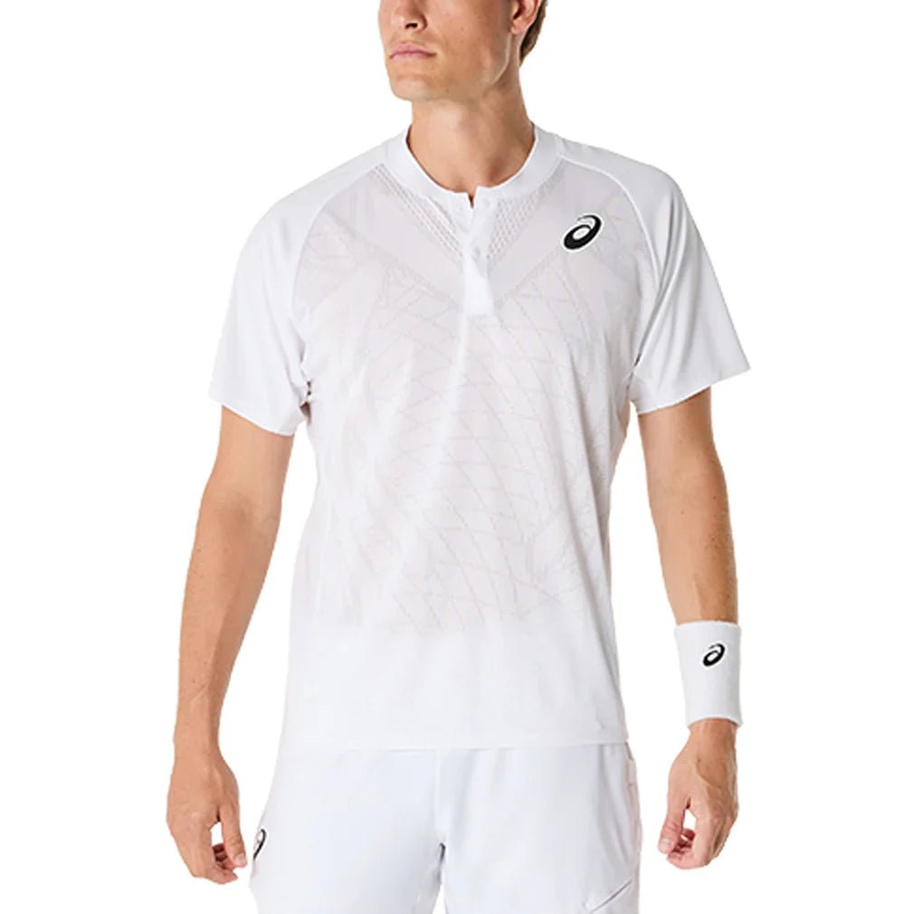 Men's Match Actibreeze Tennis Polo Brilliant White - Bell Racket Store