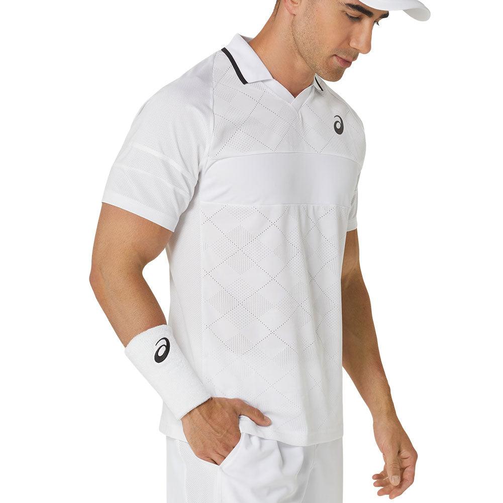 Men's Match Actibreeze Tennis Polo Brilliant White - Bell Racket Store