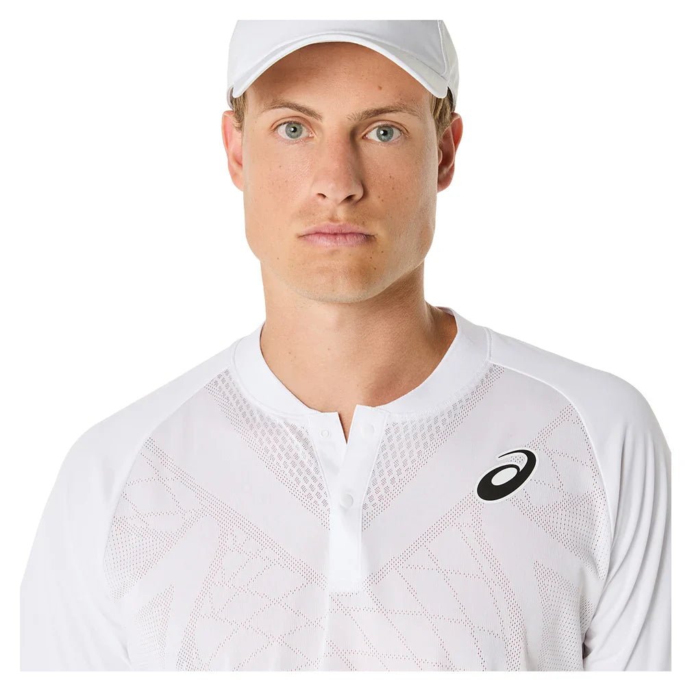 Men's Match Actibreeze Tennis Polo Brilliant White - Bell Racket Store