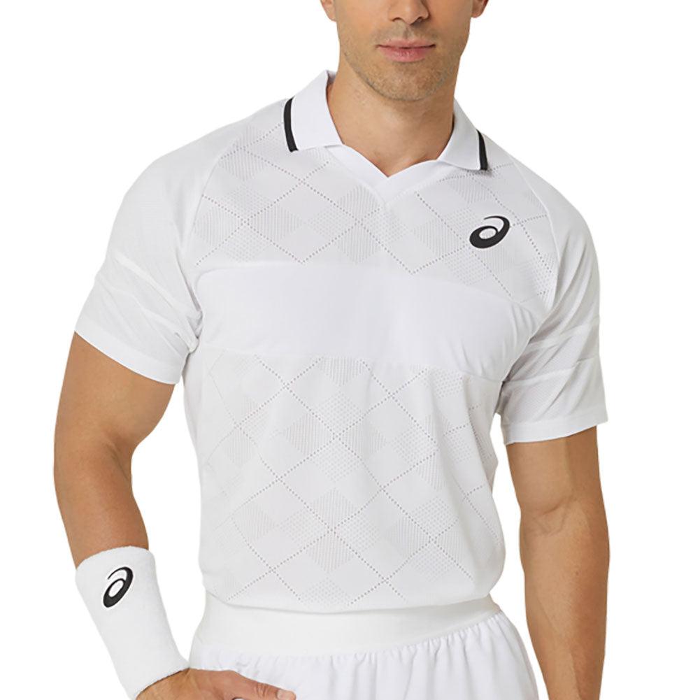 Men's Match Actibreeze Tennis Polo Brilliant White - Bell Racket Store