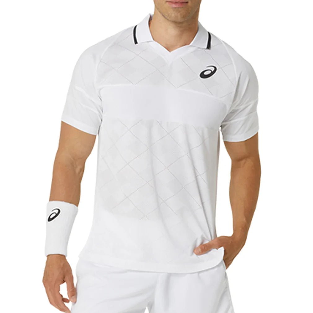 Men's Match Actibreeze Tennis Polo Brilliant White - Bell Racket Store