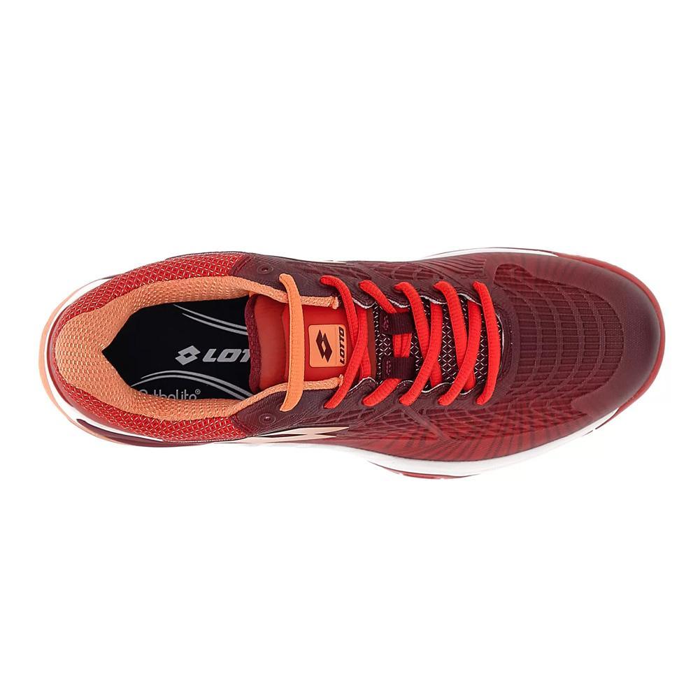 Men's Mirage 100 Speed Tennis Shoes Grenadine Red and Tawny Red - Bell Racket Store