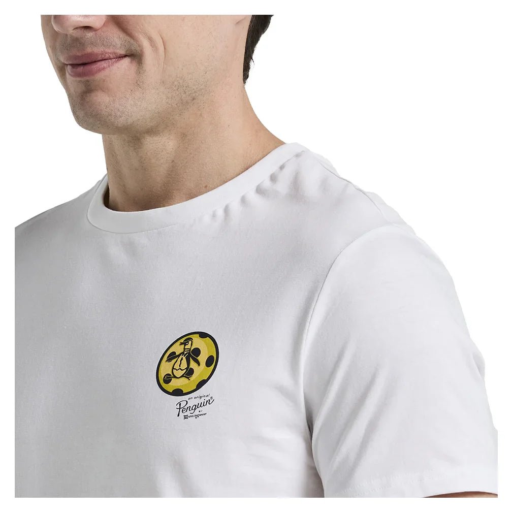 Men's Paddle DBL Graphic Tee Bright White - Bell Racket Store