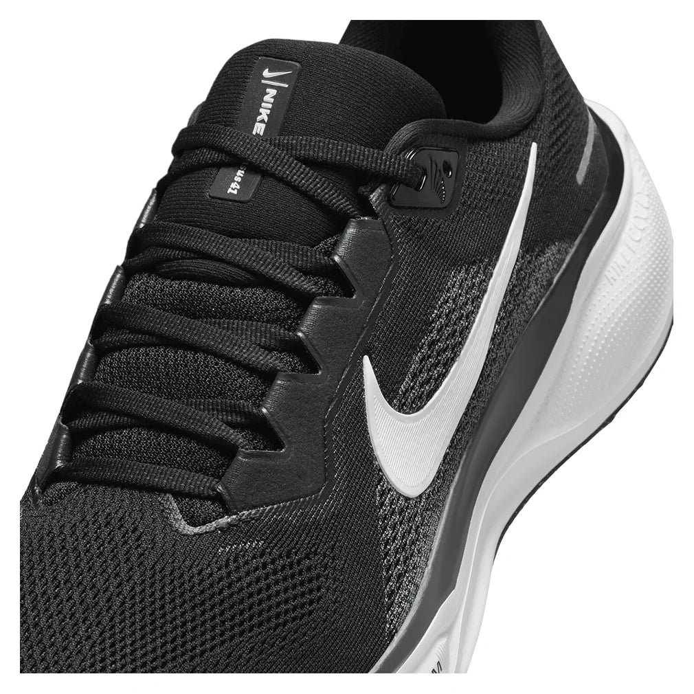 Men's Pegasus 41 Running Shoes Black and White - Bell Racket Store