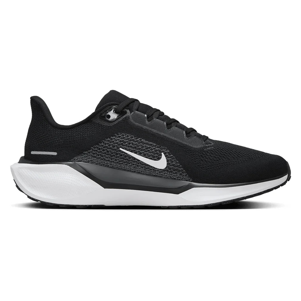 Men's Pegasus 41 Running Shoes Black and White - Bell Racket Store