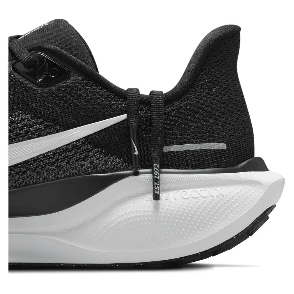 Men's Pegasus 41 Running Shoes Black and White - Bell Racket Store