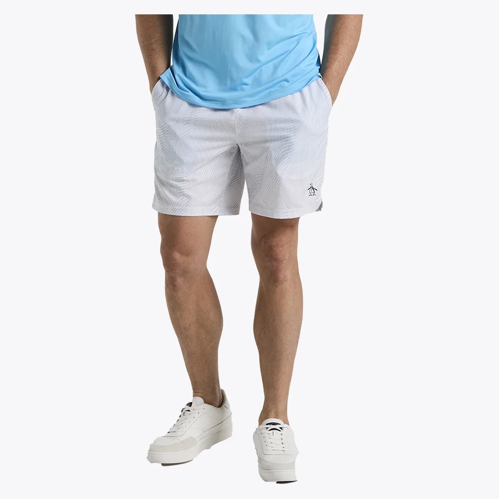 Men's Performance 7 Inch Tennis Short Bright White - Bell Racket Store