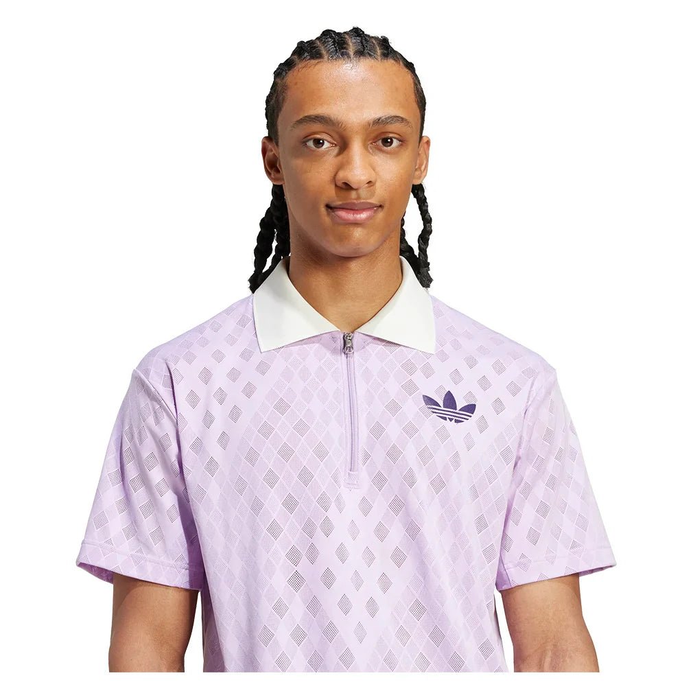Men's Pro Tennis Polo Powder Plum - Bell Racket Store