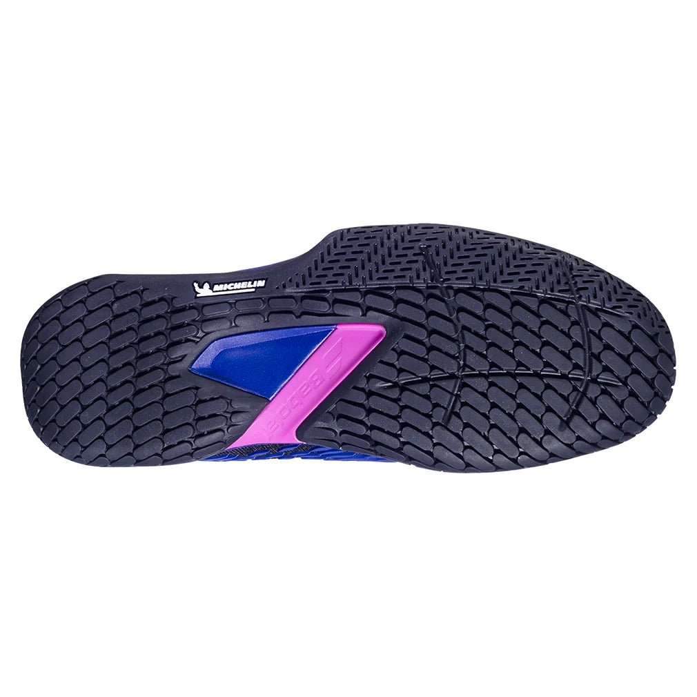 Men's Propulse Fury 3 All Court Tennis Shoes Black and Dark Blue - Bell Racket Store