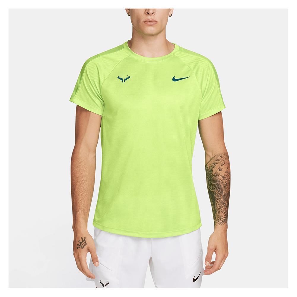 Mens Rafa Dri - Fit Challenger Short Sleeve Tennis Top - Bell Racket Store