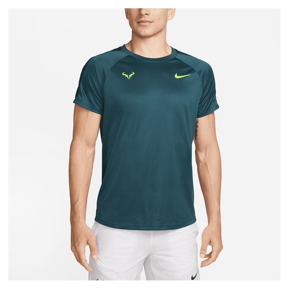 Mens Rafa Dri - Fit Challenger Short Sleeve Tennis Top - Bell Racket Store