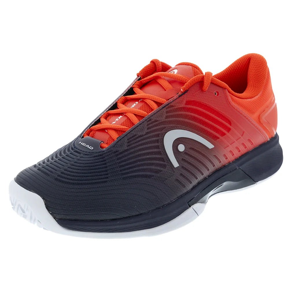 Men's Revolt Pro 4.5 Tennis Shoes Dark Blue and Red - Bell Racket Store