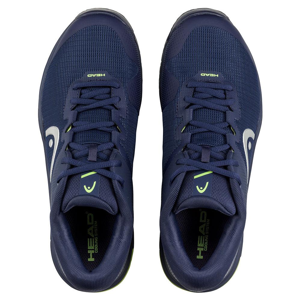 Men's Revolt Pro 4.5 Tennis Shoes Navy and Lime - Bell Racket Store