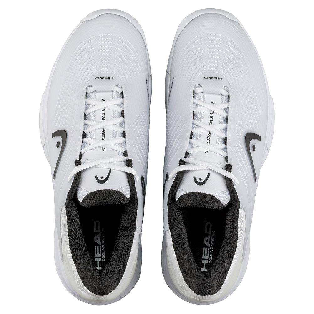 Men's Revolt Pro 4.5 Tennis Shoes White and Black - Bell Racket Store