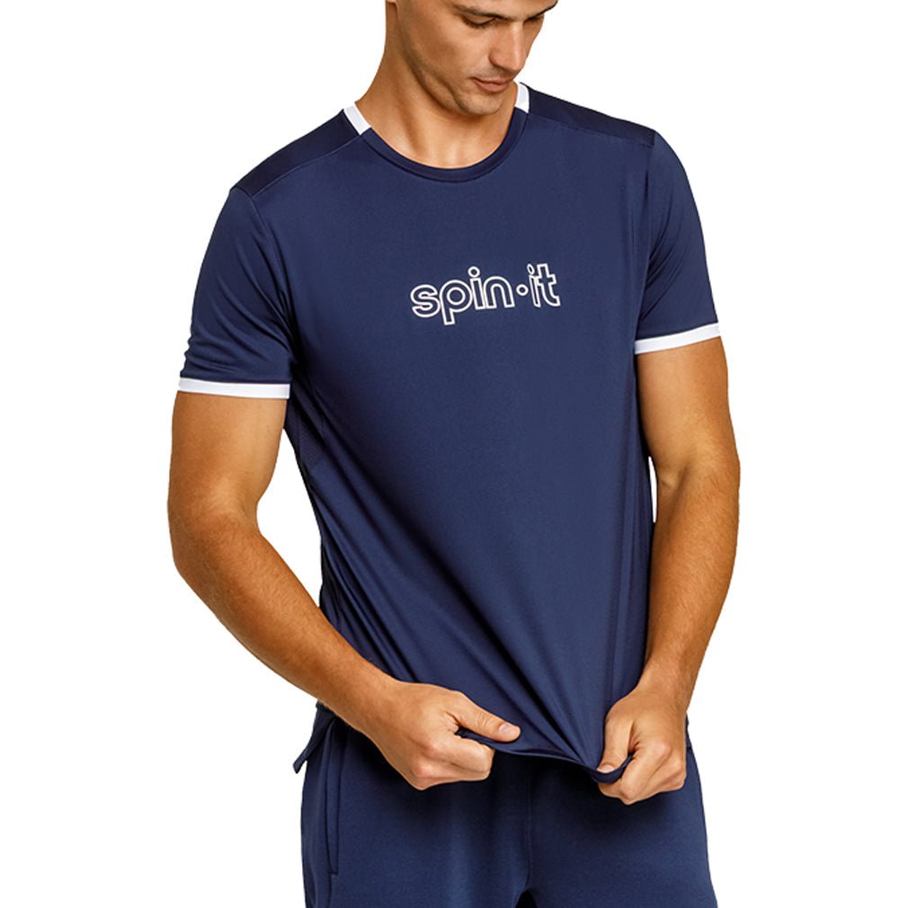 Men's Ronaldo Short Sleeve Pickleball Tee - Bell Racket Store