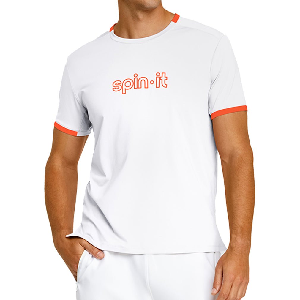 Men's Ronaldo Short Sleeve Pickleball Tee - Bell Racket Store