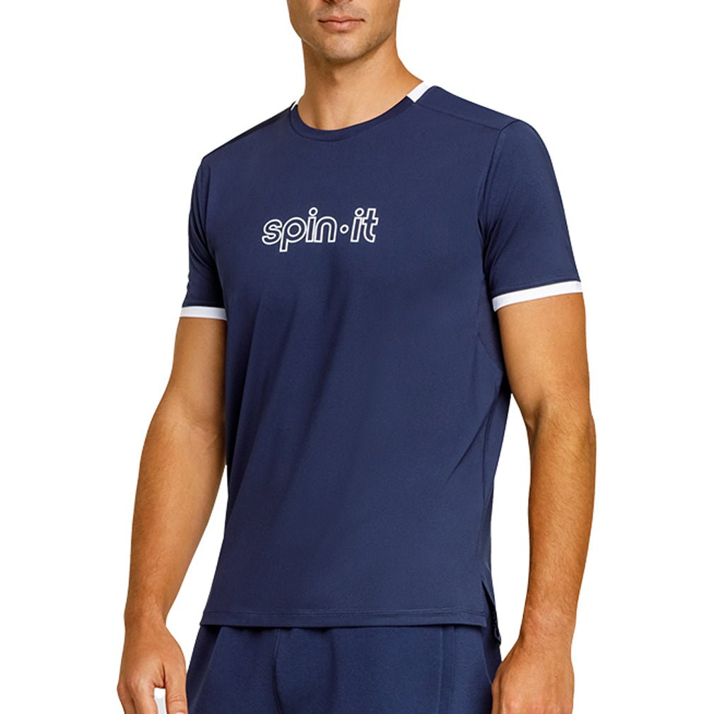 Men's Ronaldo Short Sleeve Pickleball Tee - Bell Racket Store