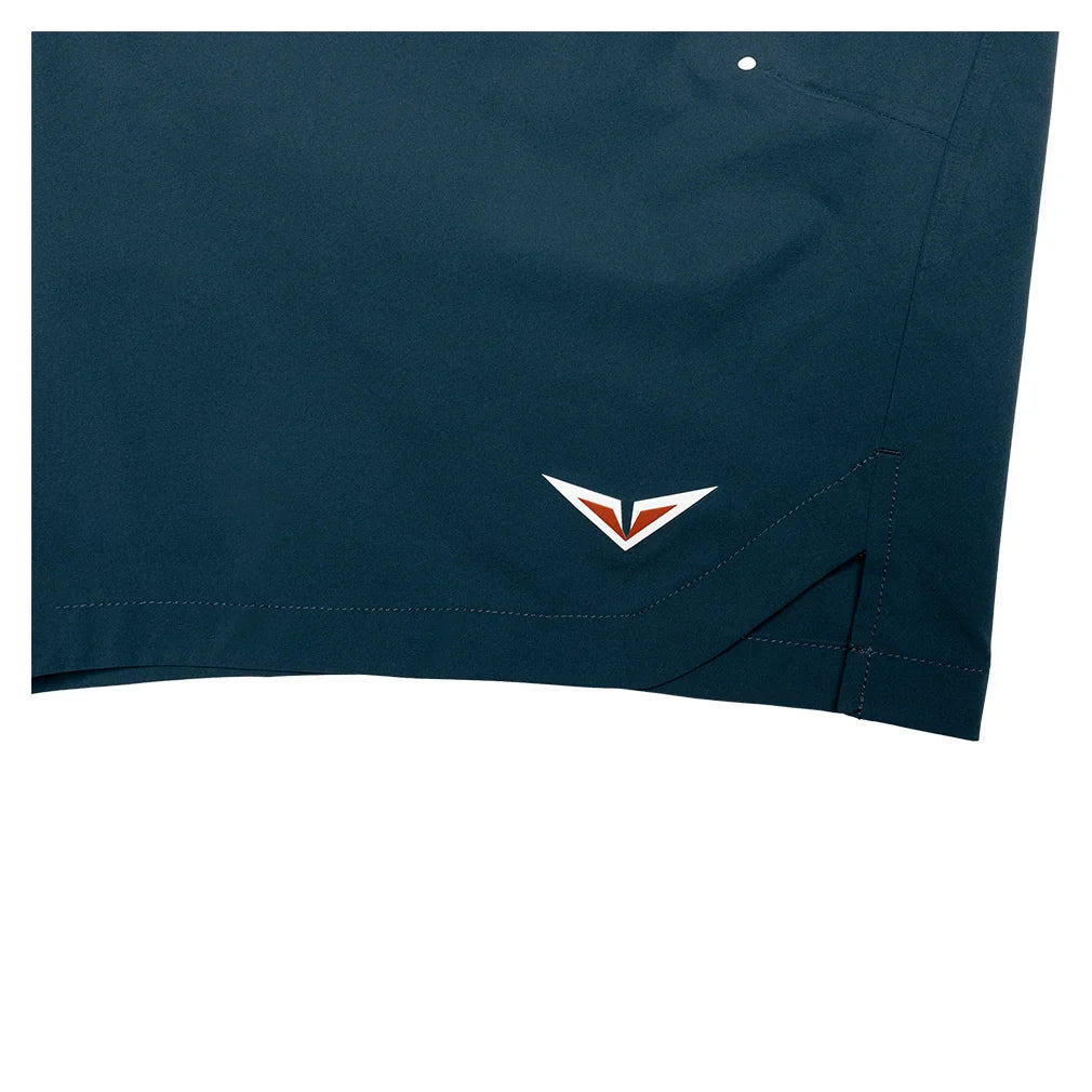Men's Rublev Miami 7 Inch Tennis Short Stargazer and Orange Logo - Bell Racket Store