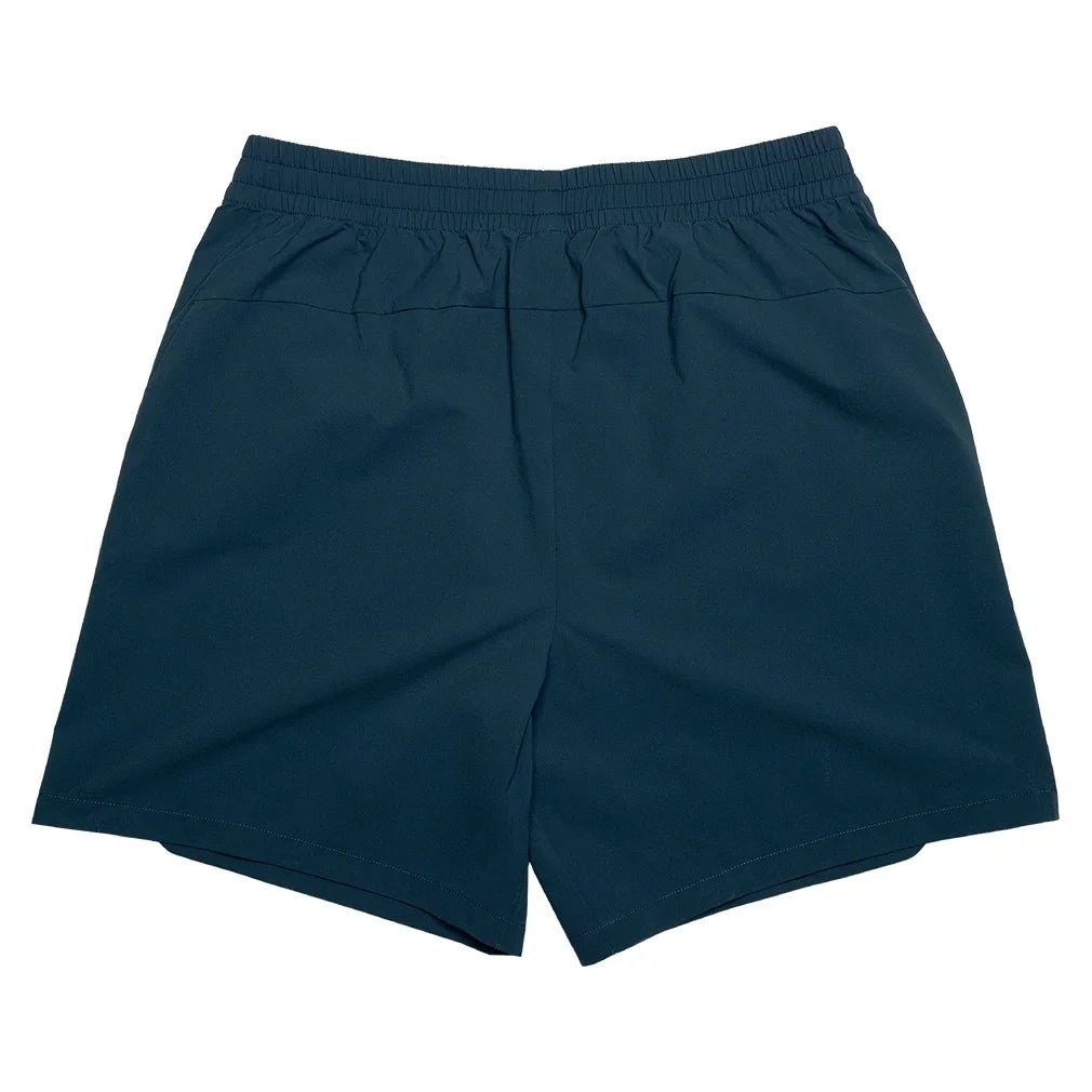 Men's Rublev Miami 7 Inch Tennis Short Stargazer and Orange Logo - Bell Racket Store