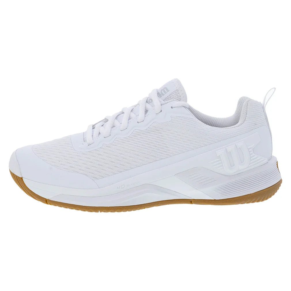 Men's Rush Pro 4.5 Tennis Shoes White and Gum - Bell Racket Store