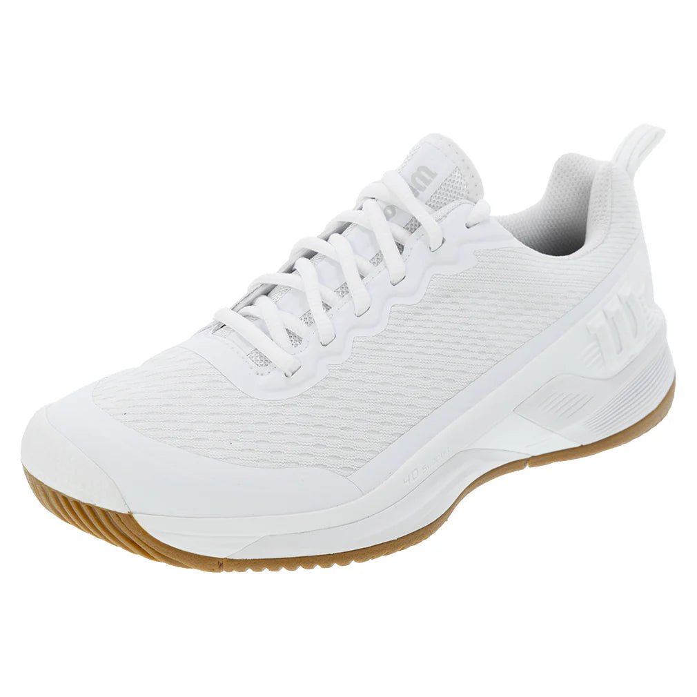 Men's Rush Pro 4.5 Tennis Shoes White and Gum - Bell Racket Store