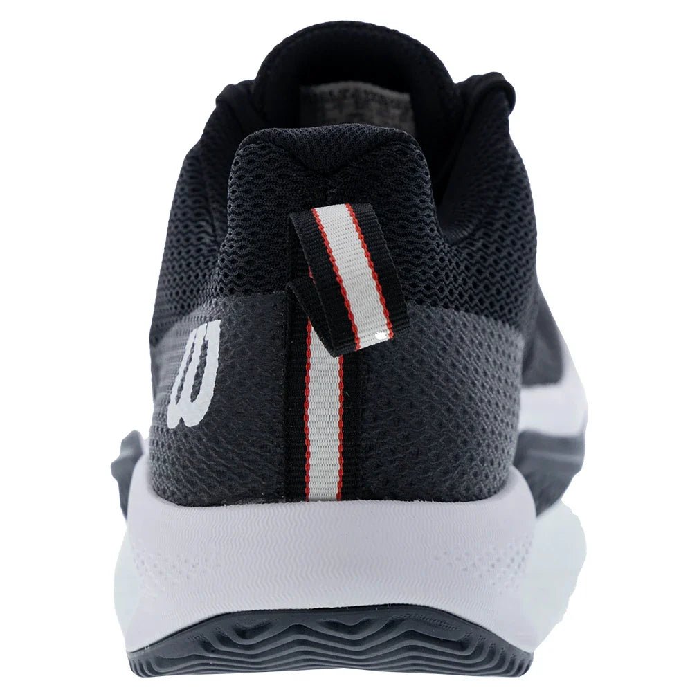 Men's Rush Pro Lite Tennis Shoes Black and Ebony - Bell Racket Store