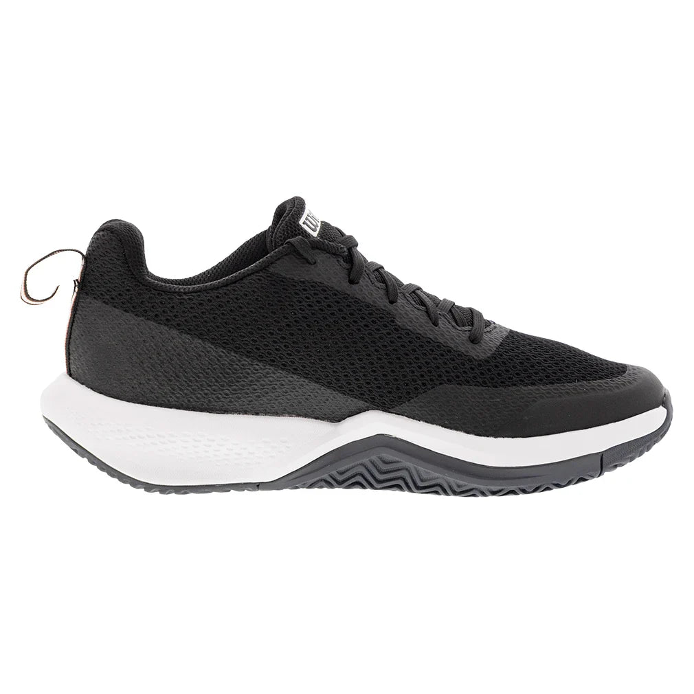 Men's Rush Pro Lite Tennis Shoes Black and Ebony - Bell Racket Store