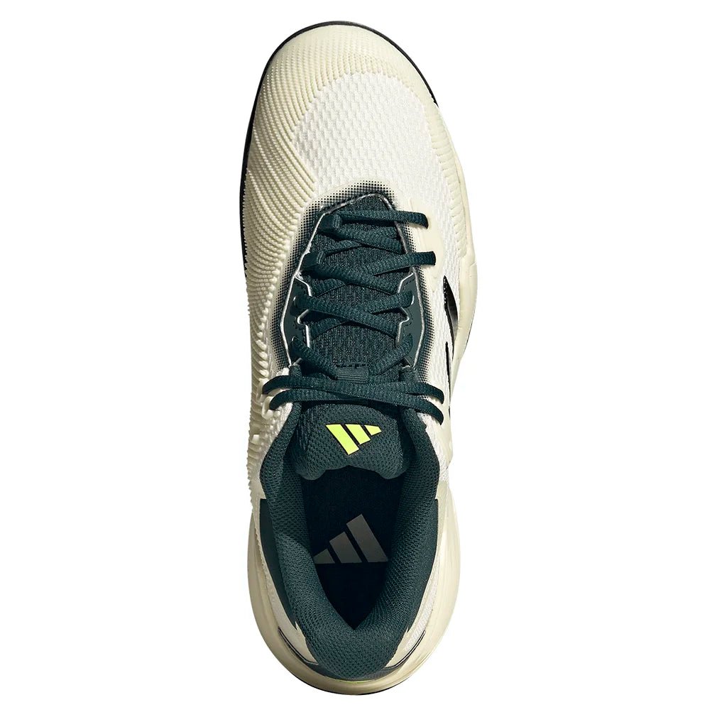 Men's Solematch Control 2 Tennis Shoes Off White and Silver Metallic - Bell Racket Store