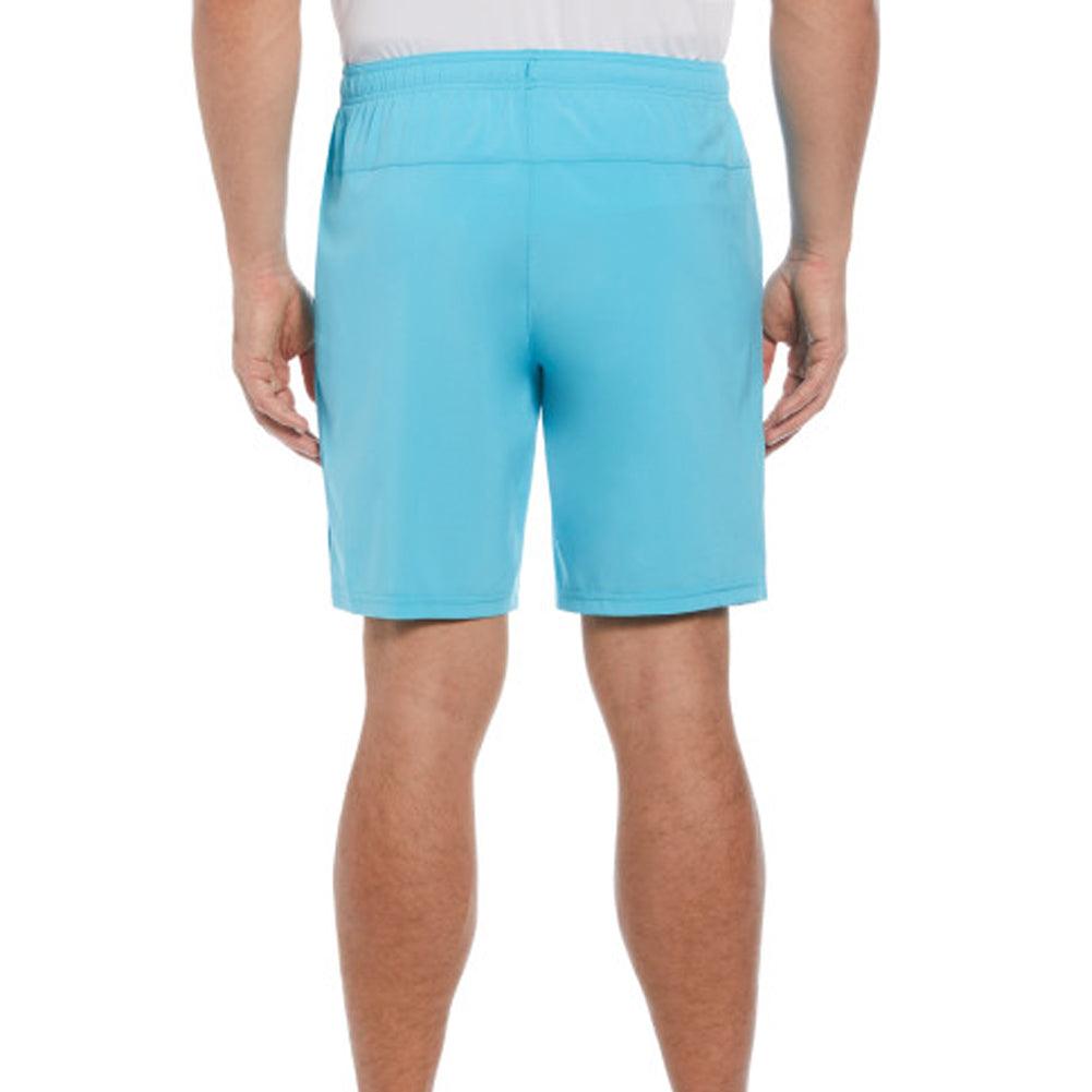 Men's Solid 8 Inch Tennis Short Blue Grotto - Bell Racket Store