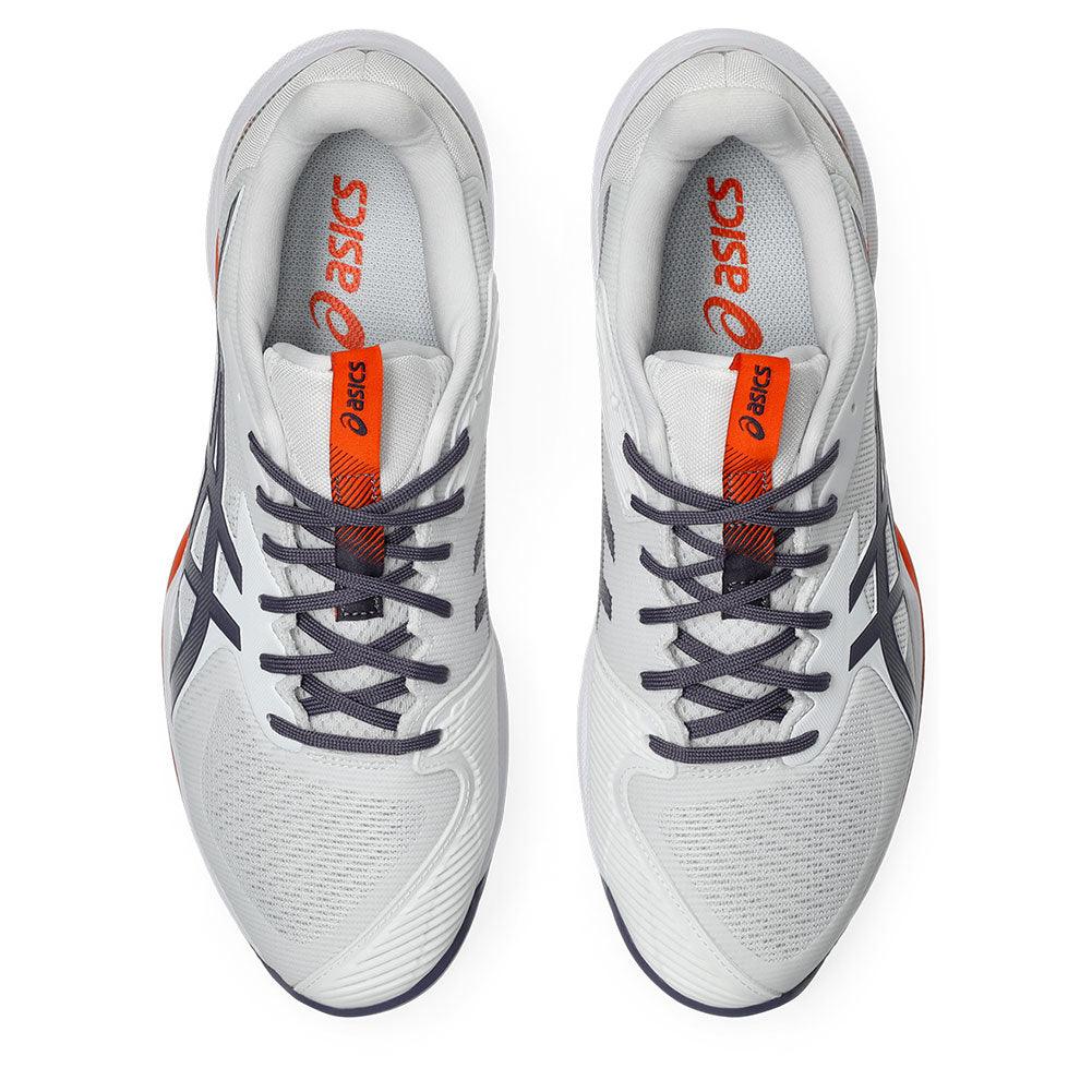 Men's Solution Speed FF 3 Clay Tennis Shoes White and Greyish Purple - Bell Racket Store