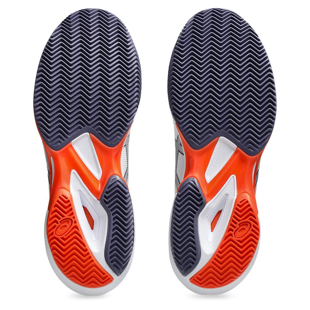 Men's Solution Speed FF 3 Clay Tennis Shoes White and Greyish Purple - Bell Racket Store