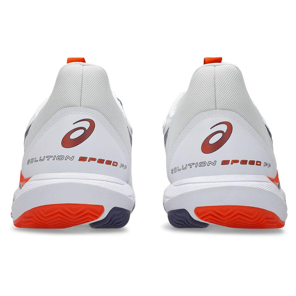 Men's Solution Speed FF 3 Clay Tennis Shoes White and Greyish Purple - Bell Racket Store