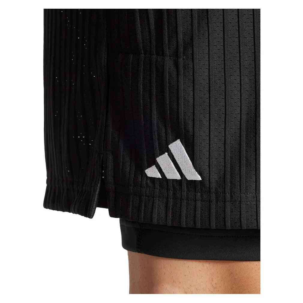 Men's Tennis Short and Tight Set Black - Bell Racket Store